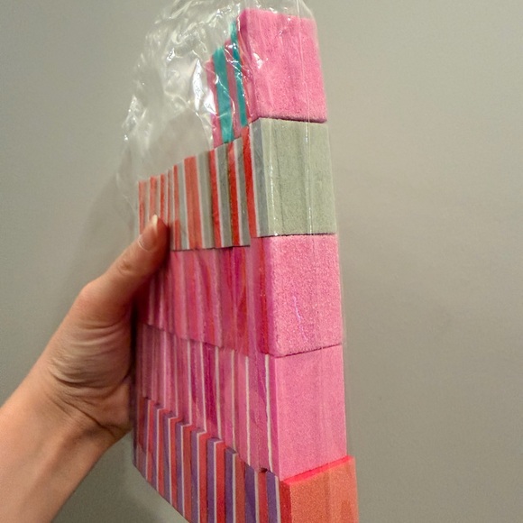 43 Mini Nail Buffer Blocks – Multi-Color Nail File Buffers (Bulk Lot) - Picture 5 of 5